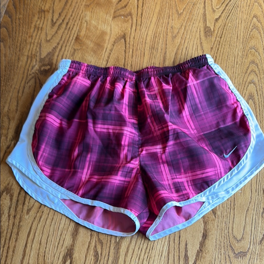 Nike Pink Athletic Shorts Lightweight Elastic Waist